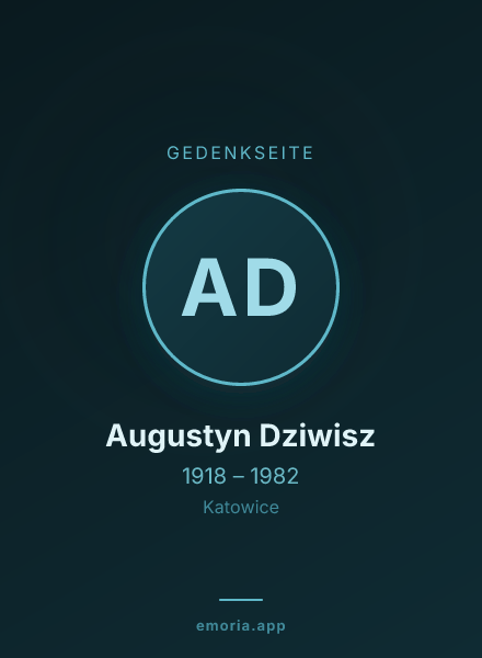 Gedenkportrait von Augustyn Dziwisz