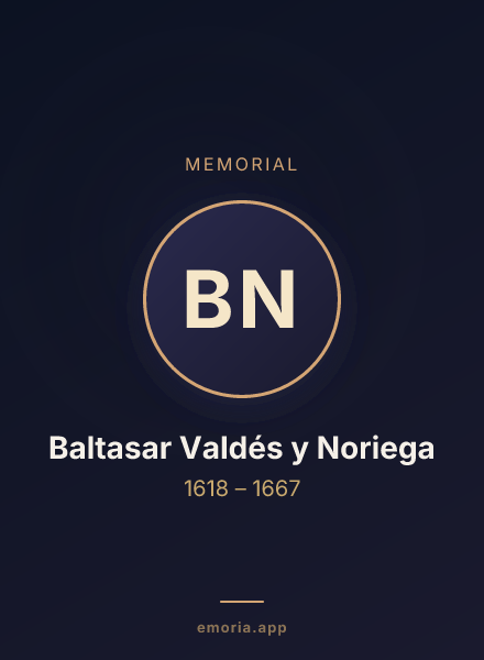 Memorial portrait of Baltasar Valdés y Noriega
