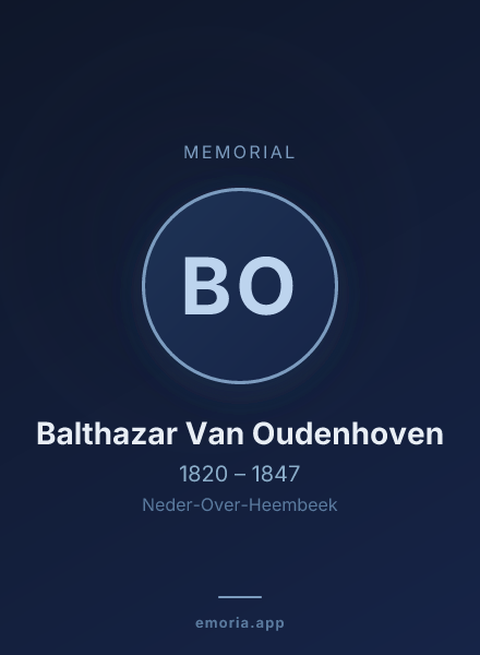 Memorial portrait of Balthazar Van Oudenhoven