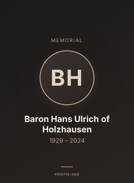 Memorial portrait of Baron Hans Ulrich of Holzhausen