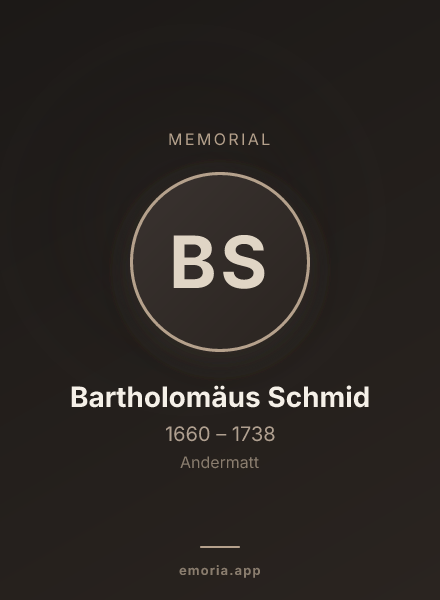 Memorial portrait of Bartholomäus Schmid
