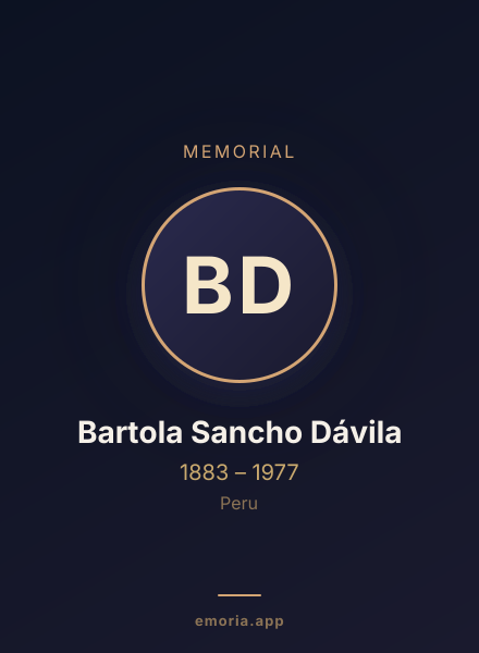 Memorial portrait of Bartola Sancho Dávila