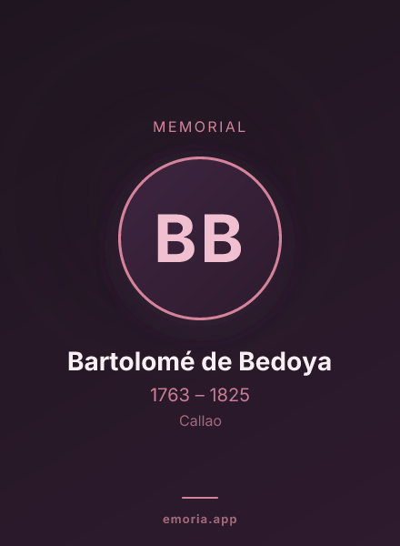 Memorial portrait of Bartolomé de Bedoya