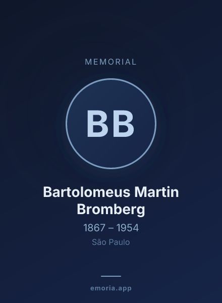 Memorial portrait of Bartolomeus Martin Bromberg