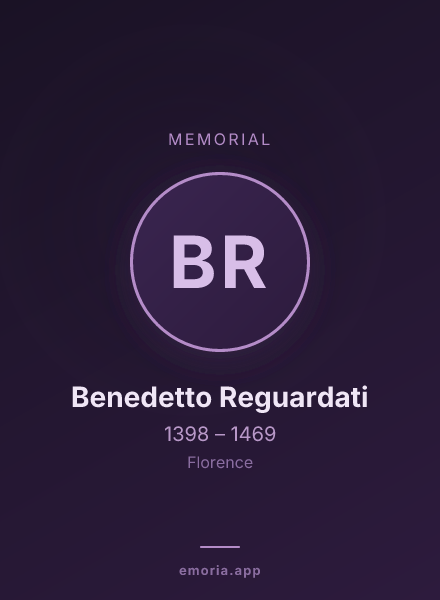 Memorial portrait of Benedetto Reguardati