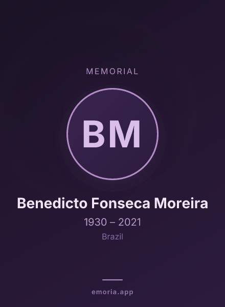 Memorial portrait of Benedicto Fonseca Moreira