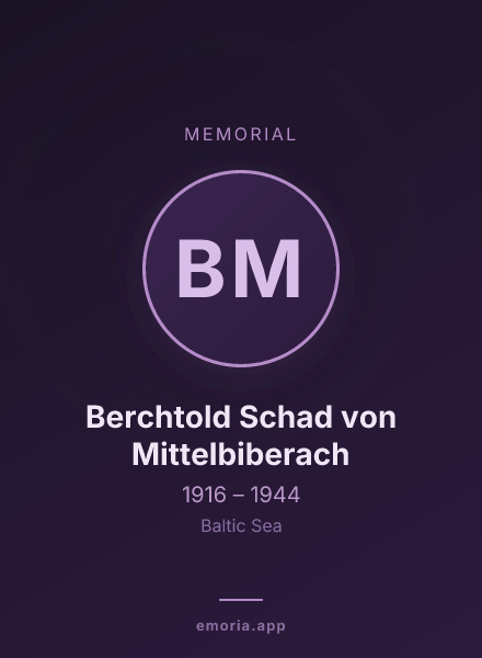 Memorial portrait of Berchtold Schad von Mittelbiberach