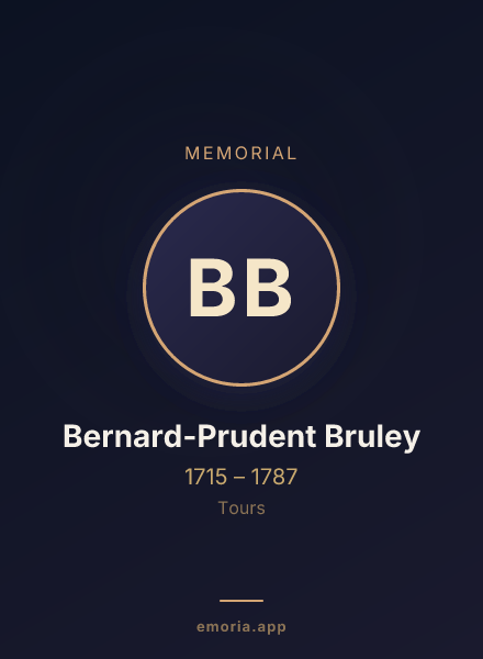 Memorial portrait of Bernard-Prudent Bruley