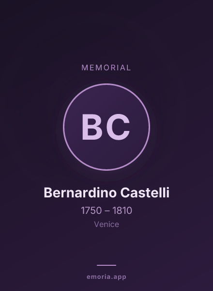 Memorial portrait of Bernardino Castelli