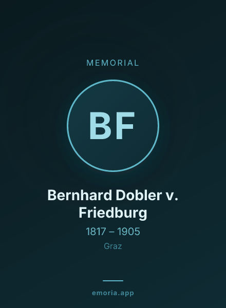 Memorial portrait of Bernhard Dobler v. Friedburg