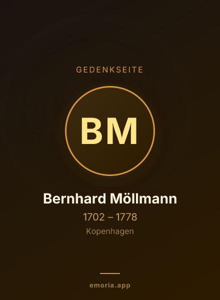 Gedenkportrait von Bernhard Möllmann
