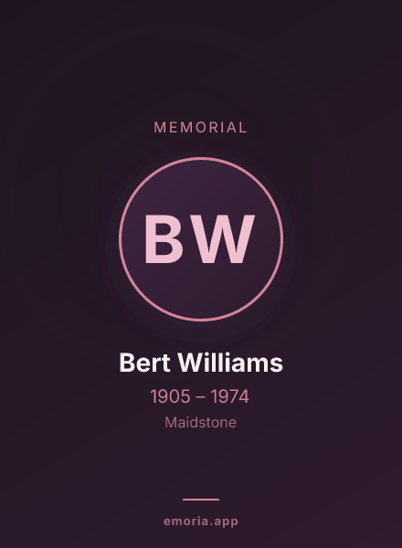 Memorial portrait of Bert Williams