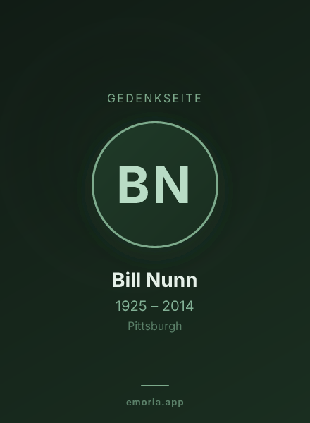 Gedenkportrait von Bill Nunn