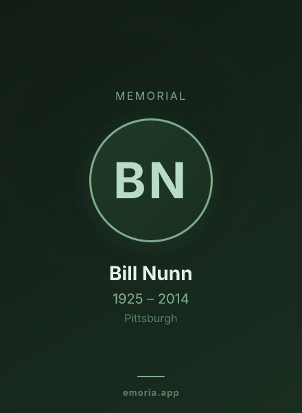 Memorial portrait of Bill Nunn