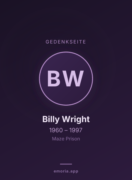 Gedenkportrait von Billy Wright