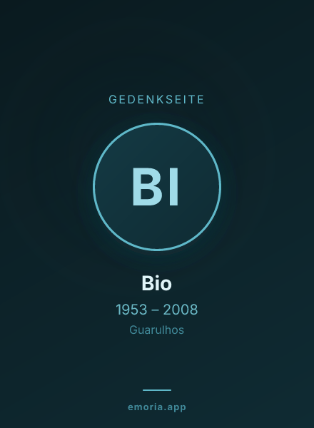Gedenkportrait von Bio