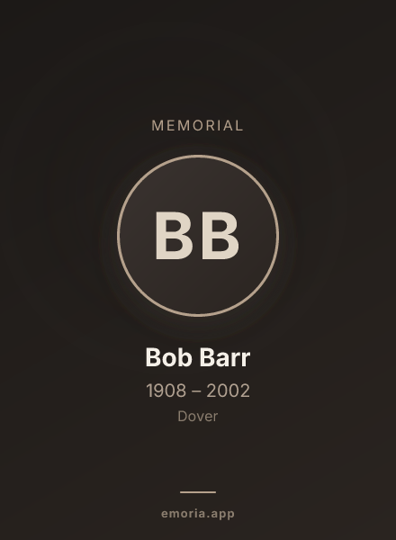 Memorial portrait of Bob Barr