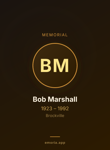 Memorial portrait of Bob Marshall