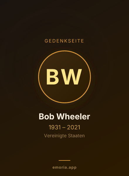 Gedenkportrait von Bob Wheeler