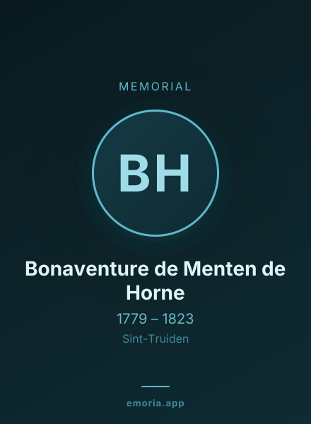 Memorial portrait of Bonaventure de Menten de Horne