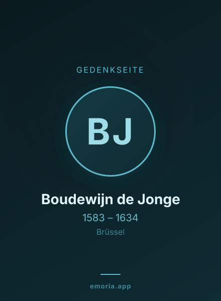 Gedenkportrait von Boudewijn de Jonge