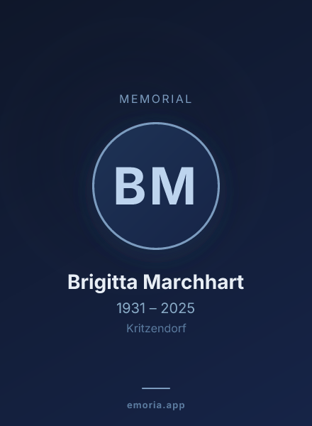 Memorial portrait of Brigitta Marchhart