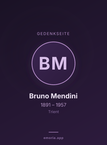 Gedenkportrait von Bruno Mendini