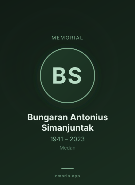 Memorial portrait of Bungaran Antonius Simanjuntak