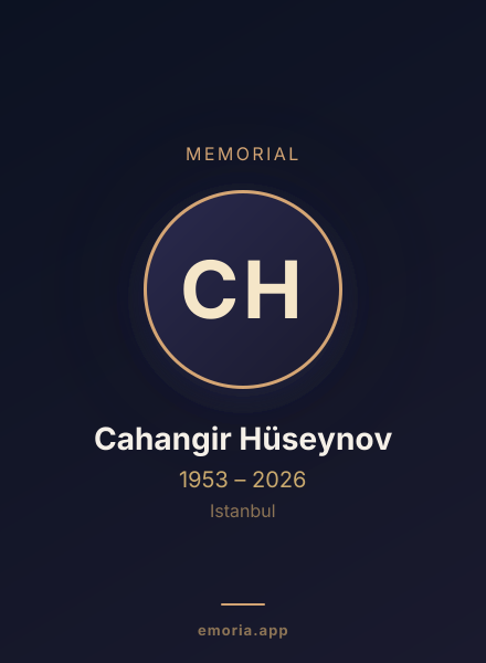 Memorial portrait of Cahangir Hüseynov