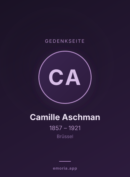 Gedenkportrait von Camille Aschman