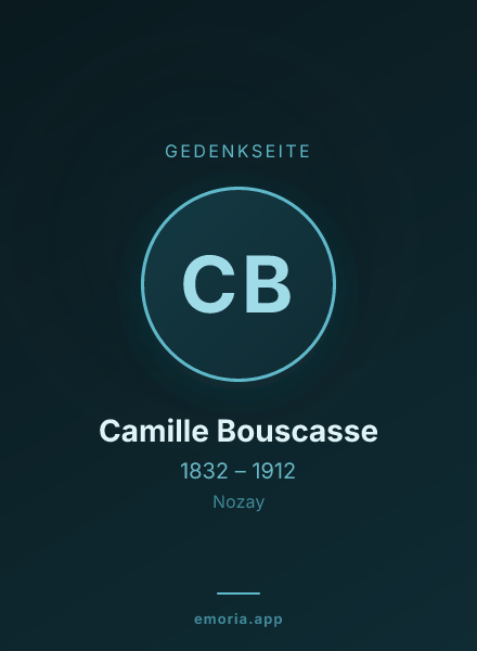 Gedenkportrait von Camille Bouscasse