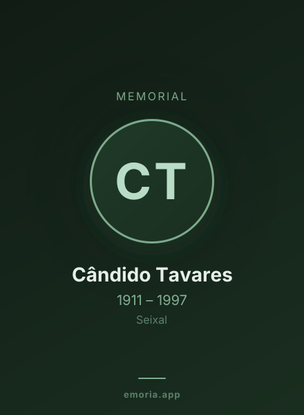 Memorial portrait of Cândido Tavares