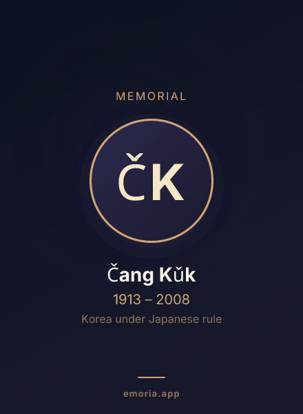 Memorial portrait of Čang Kǔk