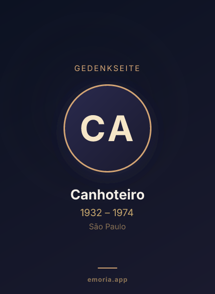 Gedenkportrait von Canhoteiro