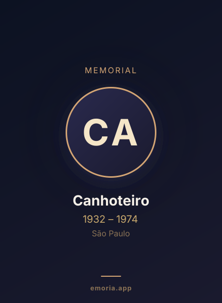 Memorial portrait of Canhoteiro