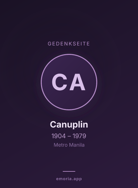 Gedenkportrait von Canuplin