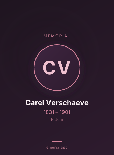 Memorial portrait of Carel Verschaeve