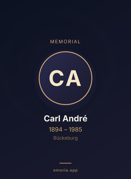 Memorial portrait of Carl André
