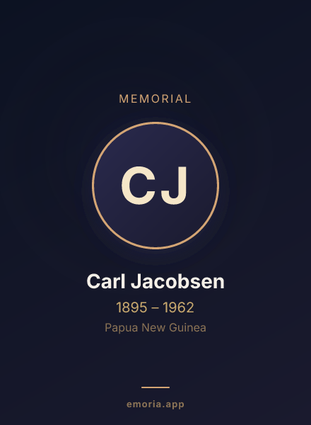 Memorial portrait of Carl Jacobsen