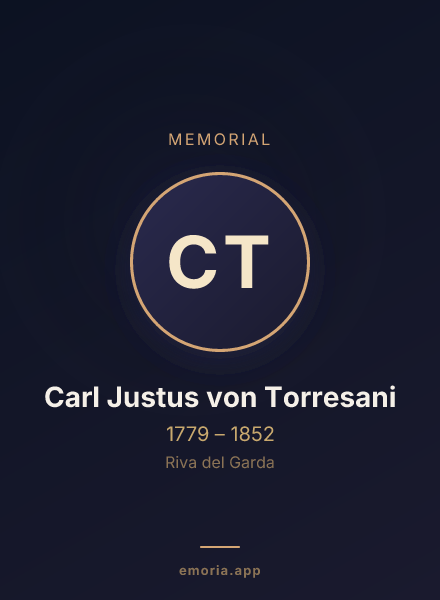 Memorial portrait of Carl Justus von Torresani