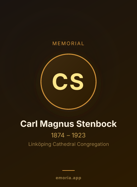 Memorial portrait of Carl Magnus Stenbock