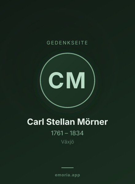 Gedenkportrait von Carl Stellan Mörner