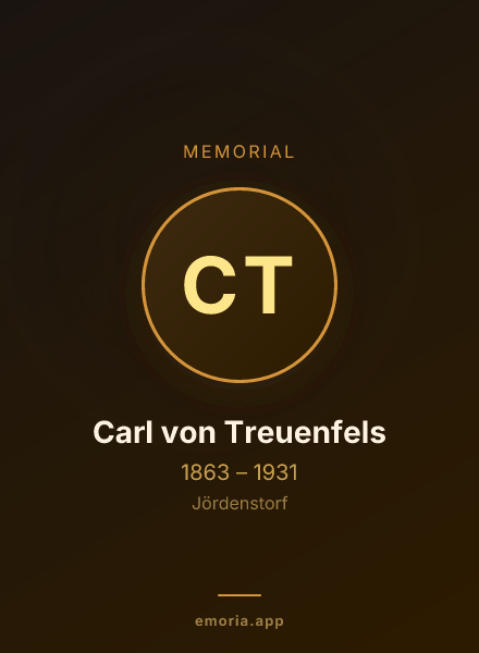 Memorial portrait of Carl von Treuenfels
