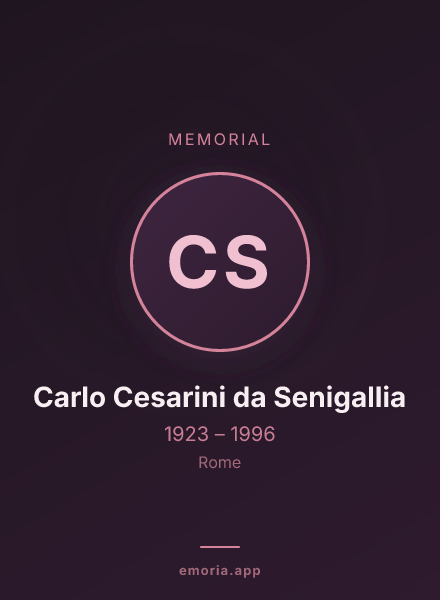 Memorial portrait of Carlo Cesarini da Senigallia
