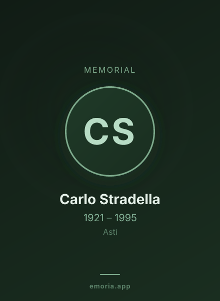 Memorial portrait of Carlo Stradella