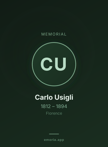 Memorial portrait of Carlo Usigli