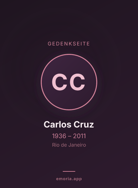 Gedenkportrait von Carlos Cruz