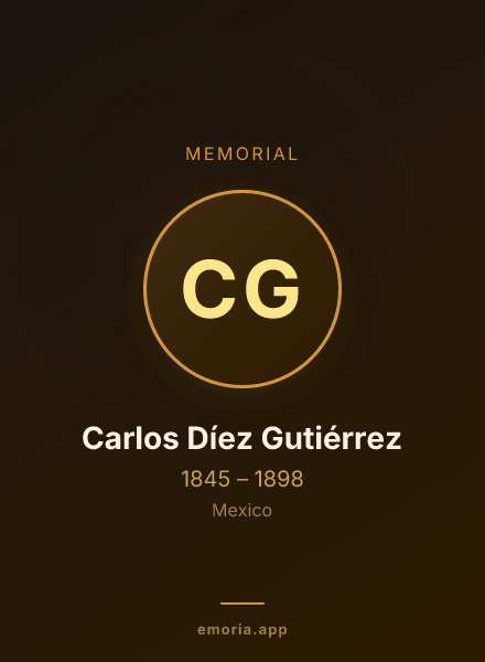 Memorial portrait of Carlos Díez Gutiérrez