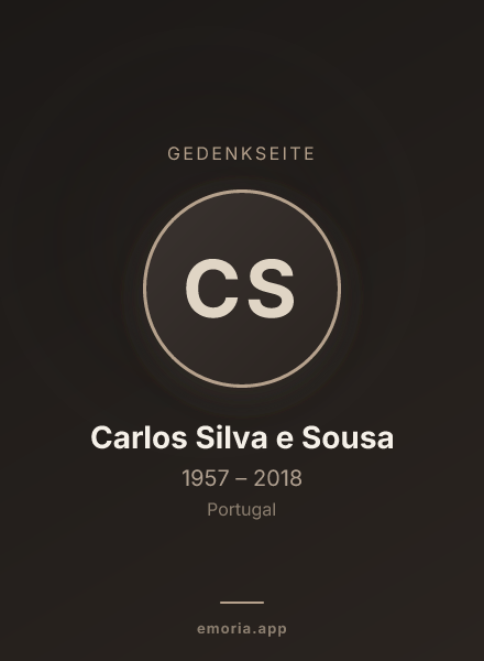 Gedenkportrait von Carlos Silva e Sousa