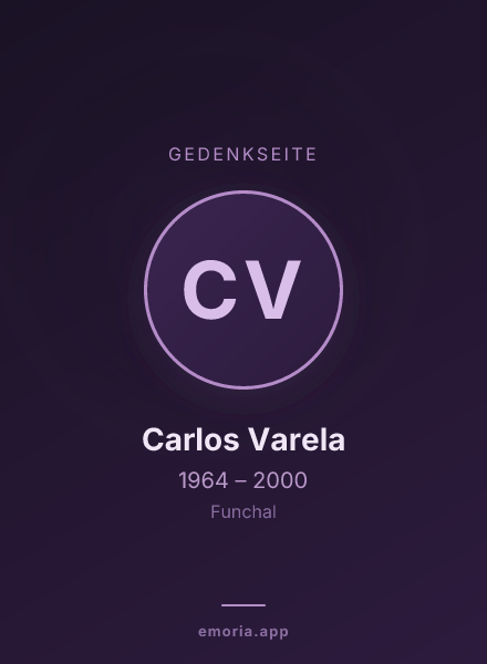 Gedenkportrait von Carlos Varela